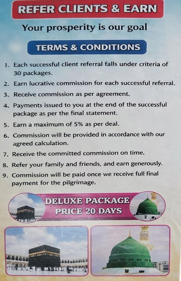 poster hajj and umrah